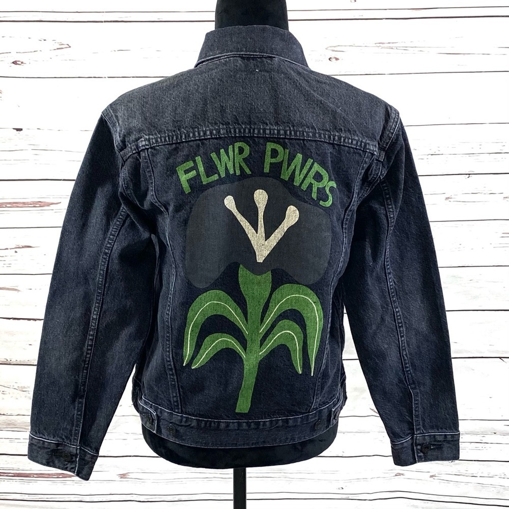 Levis‎ Wellthread Flwr Pwrs Hemp Denim Jacket
